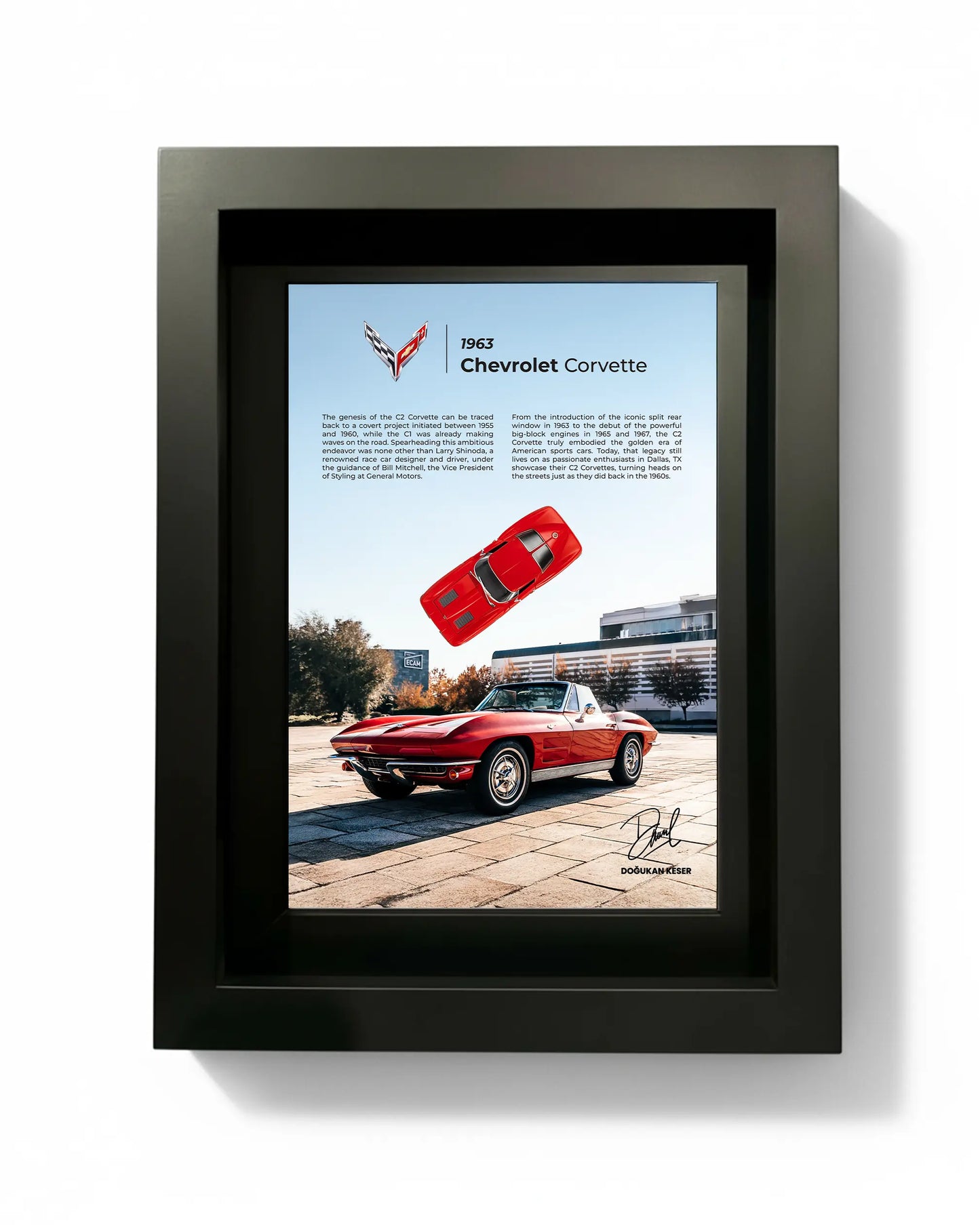 Chevrolet Corvette 1963 Tablo
