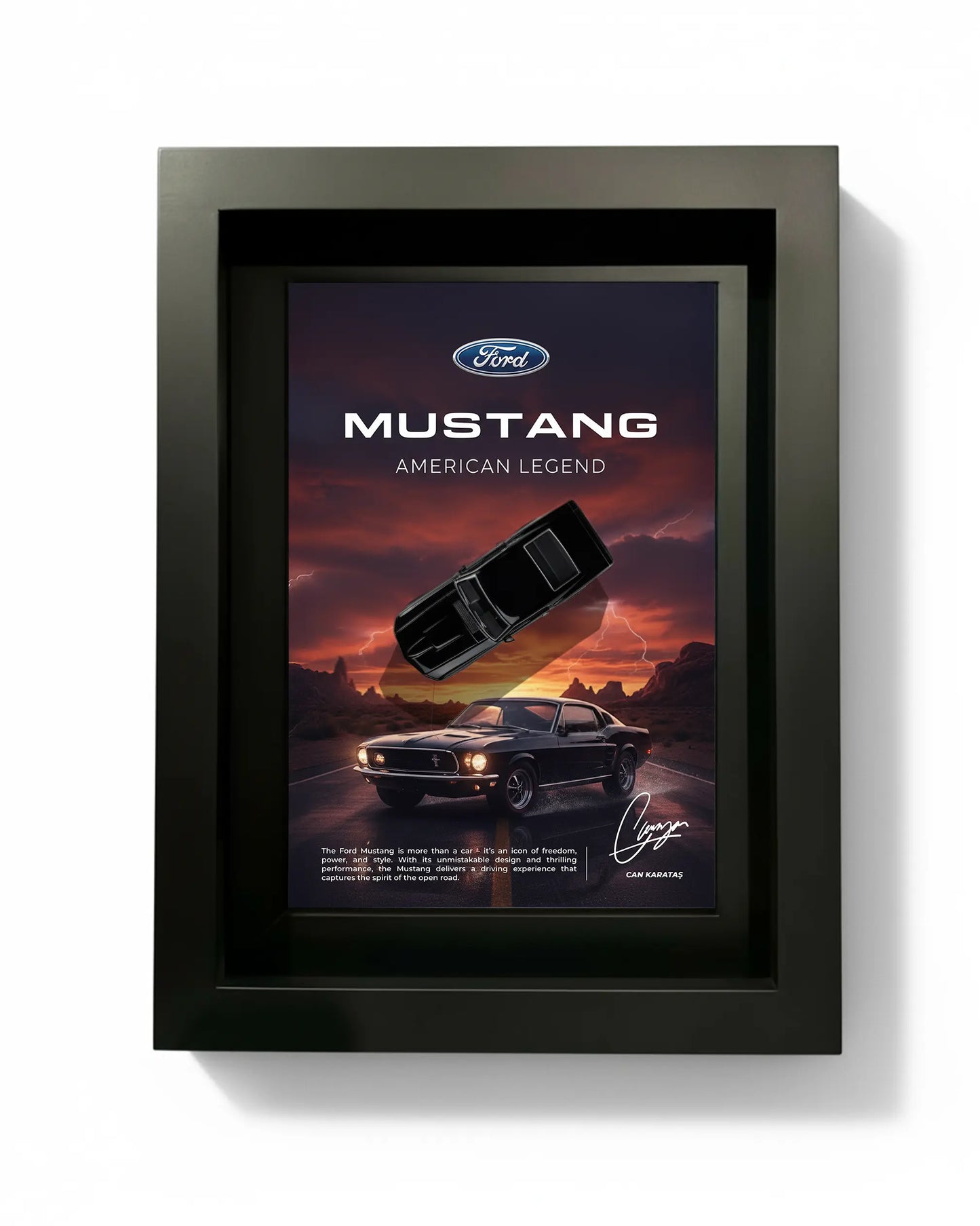 Ford Mustang 1969 Tablo
