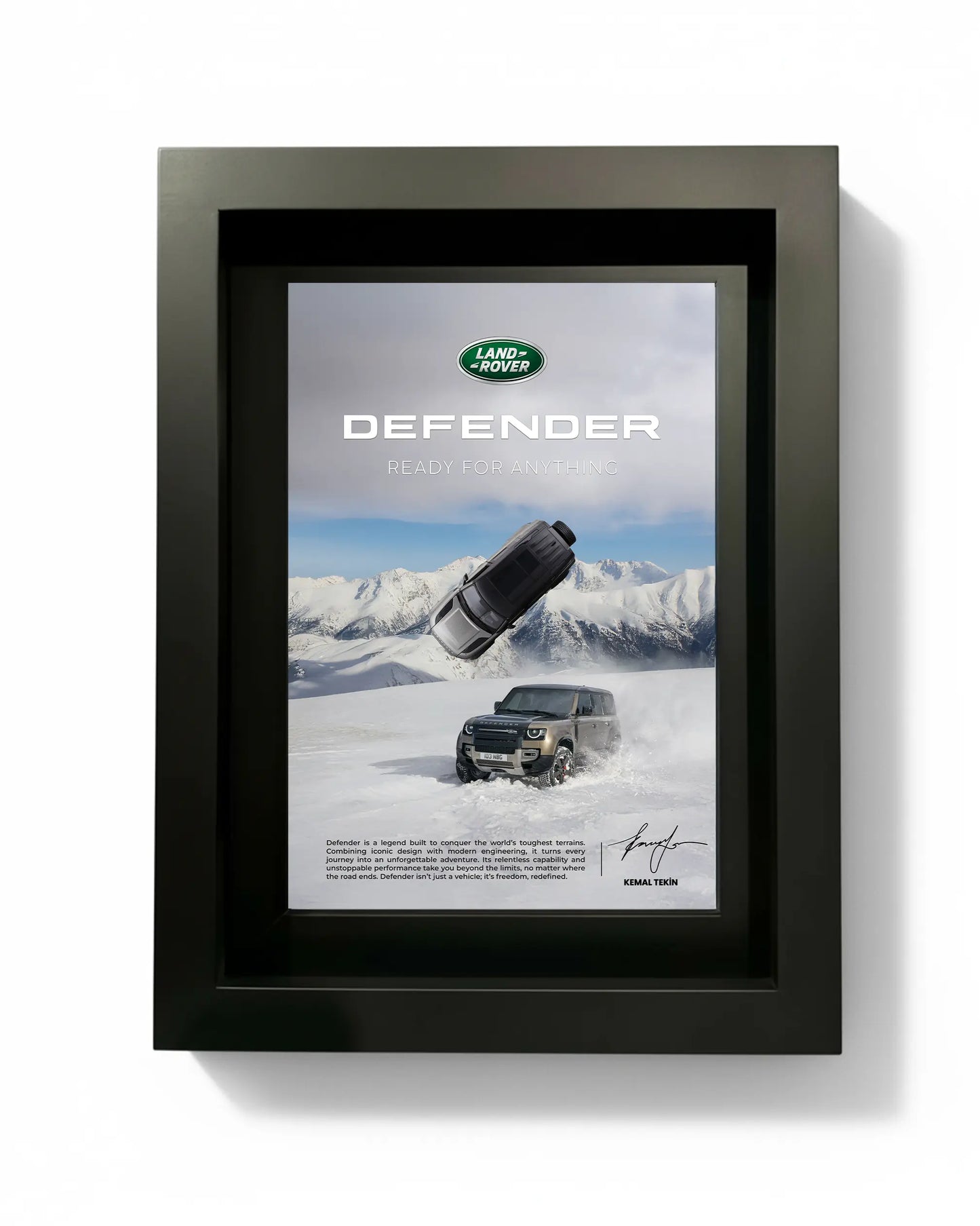 Land Rover Defender Tablo